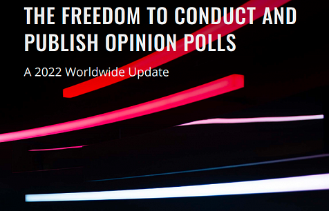 Опубликован отчет ESOMAR и WAPOR о свободе опросов общественного мнения